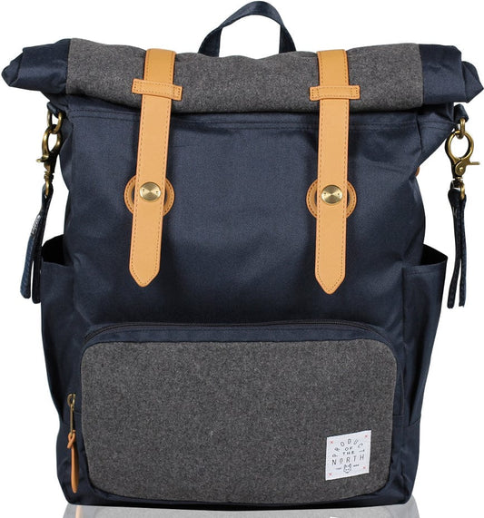 Product of the North Westin Convertible Backpack Diaper Bag/Tote Diaper Bag - Navy - 102-WESTIN