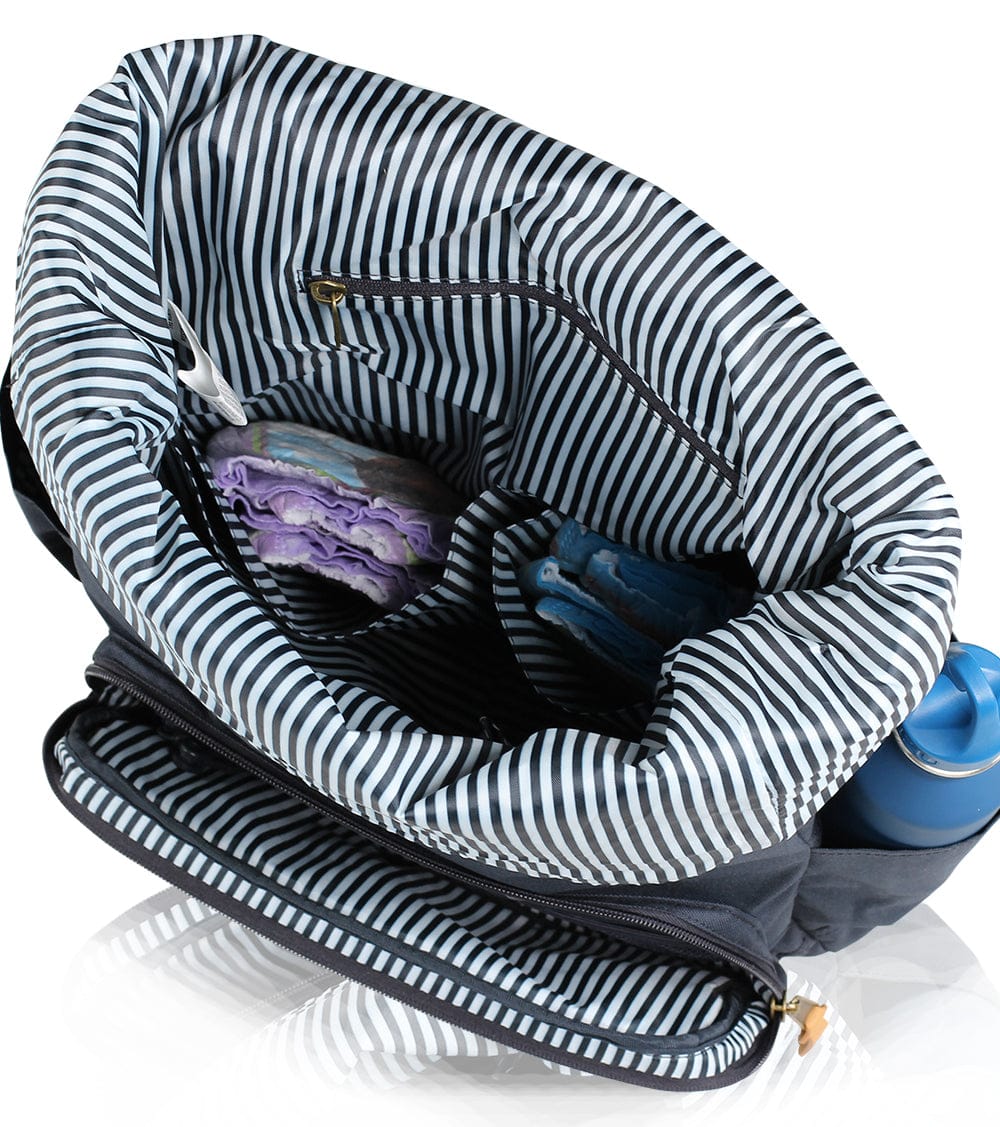 Product of the North Westin Convertible Backpack Diaper Bag/Tote Diaper Bag - Navy - 102-WESTIN