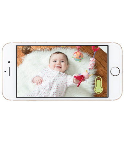 Project Nursery 5" HD Dual Connect Wi-Fi Baby Monitor System - PNMDUAL5