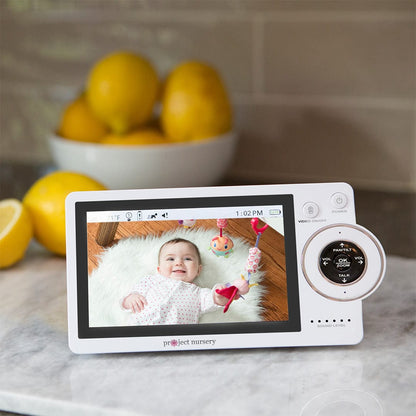 Project Nursery 5" HD Dual Connect Wi-Fi Baby Monitor System - PNMDUAL5