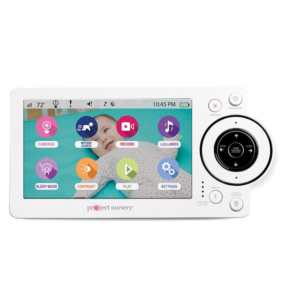 Project Nursery 5" High Definition Baby Monitor System with 1.5" Mini Monitor - PNM5W01S