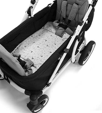 Pronto Padded Liner - Grey Dinos - PROU-PLIN-GRDI
