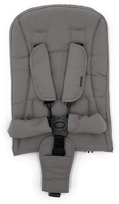 Pronto Squared (2 Seater) Stroller Wagon - Black Frame / Cloud Grey - PRO2BK-CG
