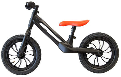 Q Play Racer Balance Bike - Black/Red - QPRB1BRD