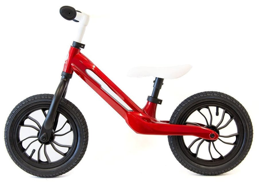 Q Play Racer Balance Bike - Red/White - QPRB1RD