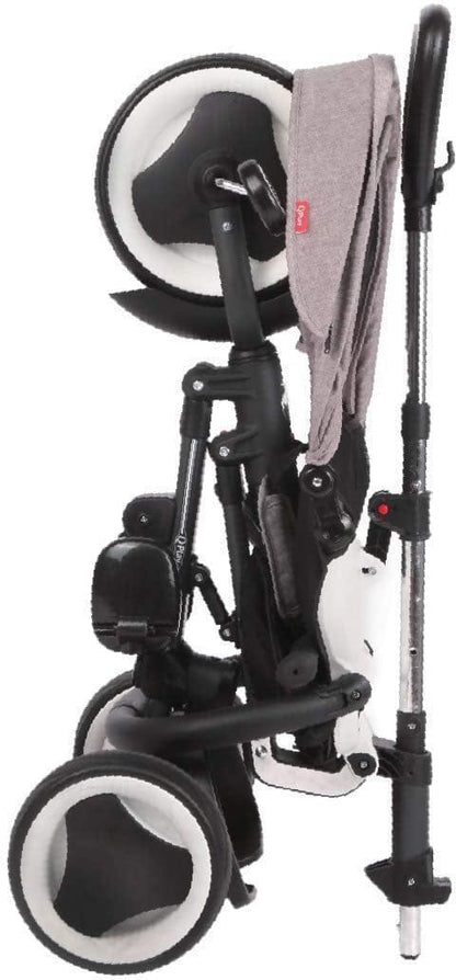 Q Play Rito Folding Trike - Burgundy - RT1U