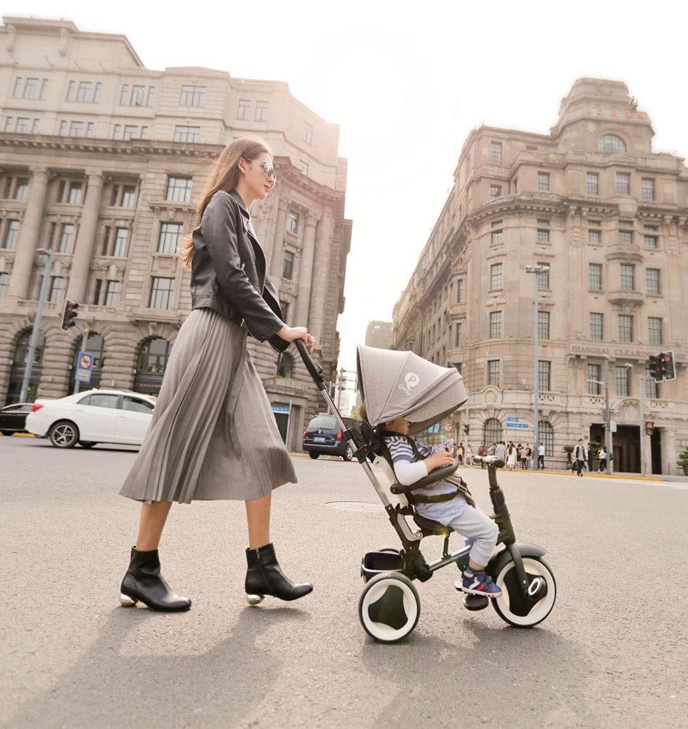 Q Play Rito Folding Trike - Grey - RT1G