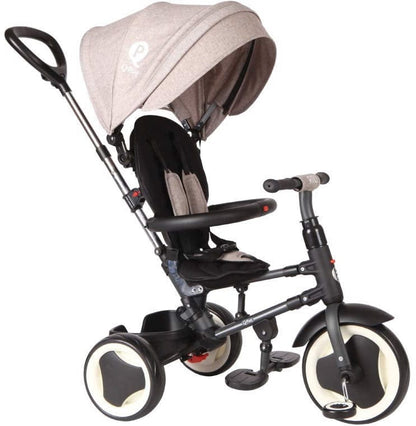 Q Play Rito Folding Trike - Burgundy - RT1U