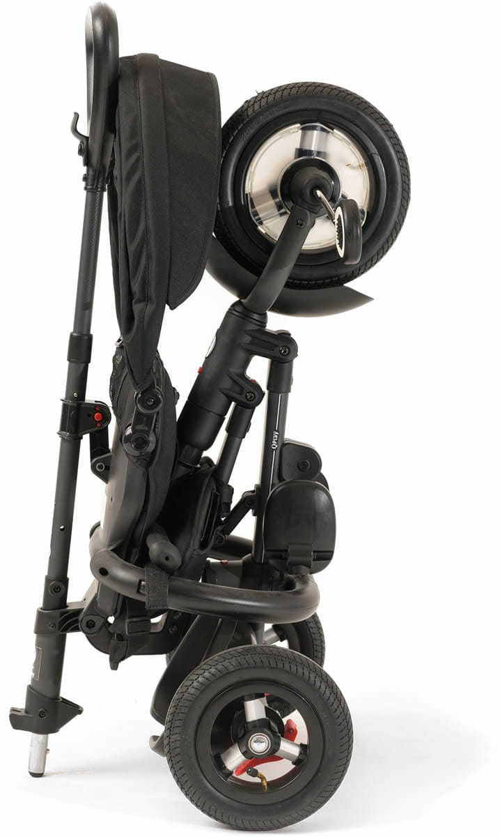 Q Play Rito Plus Folding Stroller Trike - Black - RTP1B