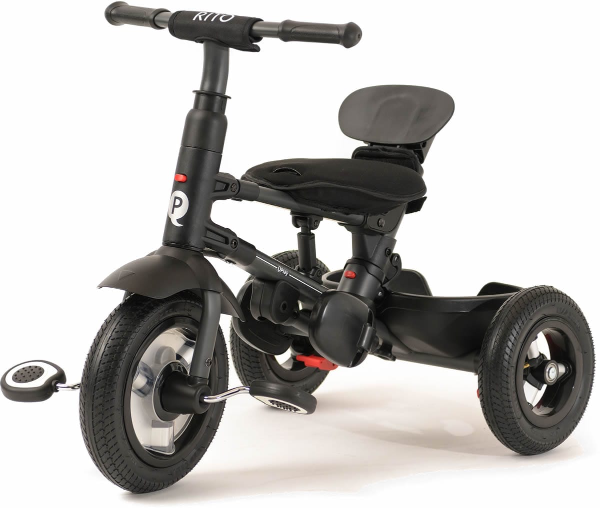 Q Play Rito Plus Folding Stroller Trike - Black - RTP1B