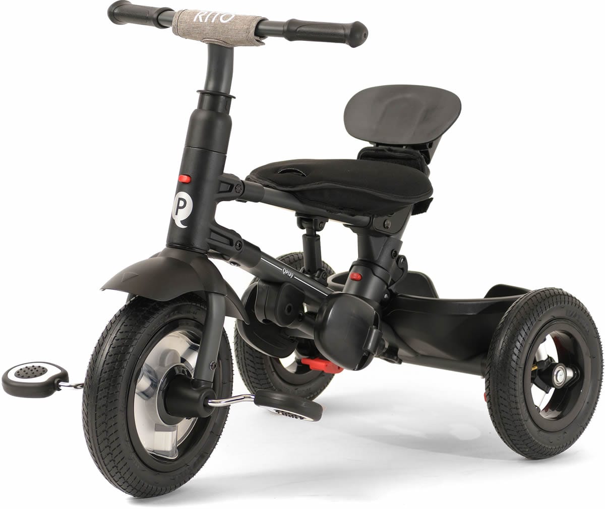 Q Play Rito Plus Folding Stroller Trike - Grey - RTP1G