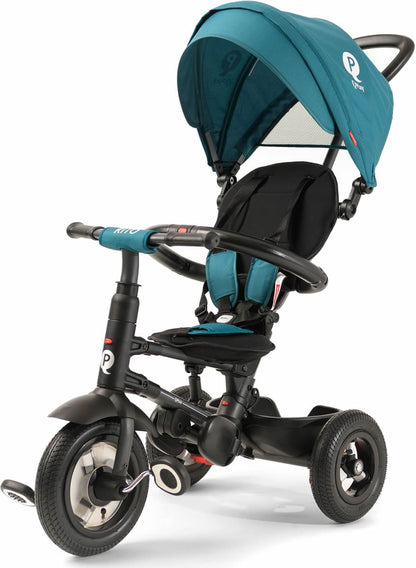 Q Play Rito Plus Folding Stroller Trike - Teal