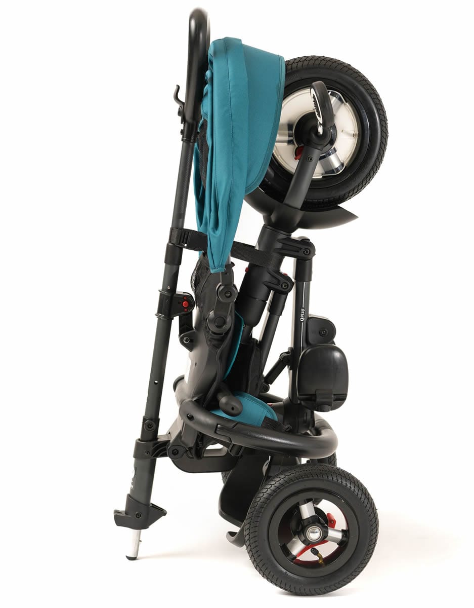 Q Play Rito Plus Folding Stroller Trike - Teal