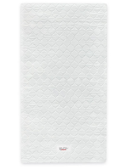 Babyletto Pure Core Mini Crib Mattress w/ Hybrid Quilted Waterproof Cover (Lightweight)