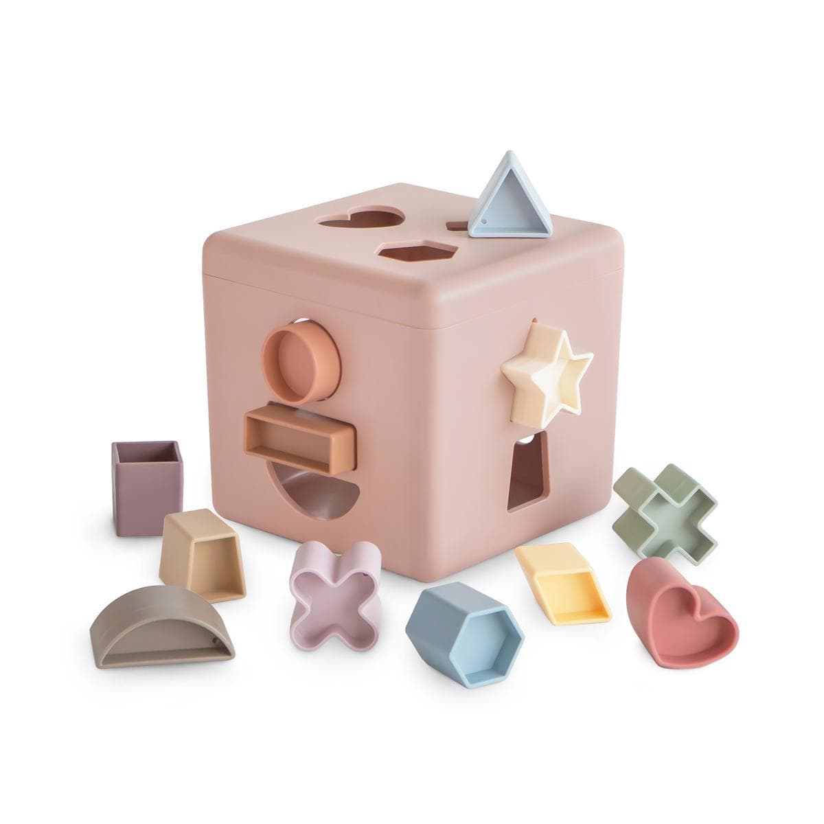 Mushie Shape Sorting Box - Petal - MSSB-1002