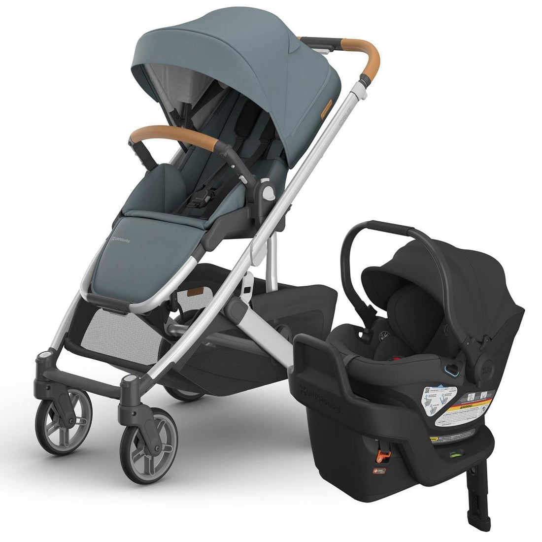 UPPAbaby Cruz V3 + Aria Travel System Bundle - Callum / Jake - 0403-CRZ-NA-CLM-1001-ARI-US-JKE