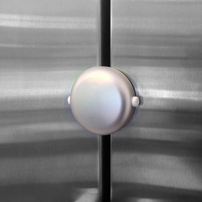 Qdos Adhesive Fridge/Freezer Lock - Chrome - 17-10004