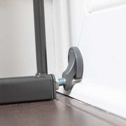 Qdos Auto-Close SafeGate with Extensions - Slate - 17-20010