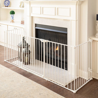 Qdos Construct-A-Gate Long Section (23.5 in) - White - 17-20003