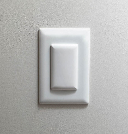 Qdos StayPut Double Outlet Plugs, 6 Pack - White - 17-11004