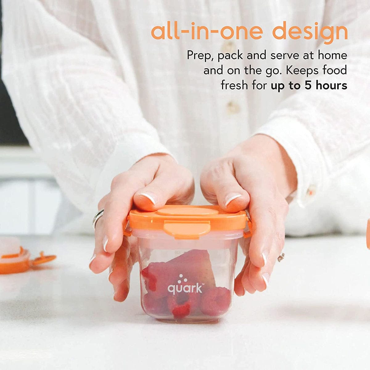 Quark Storii Cooling Food Storage Containers, 3 Pack - STORII