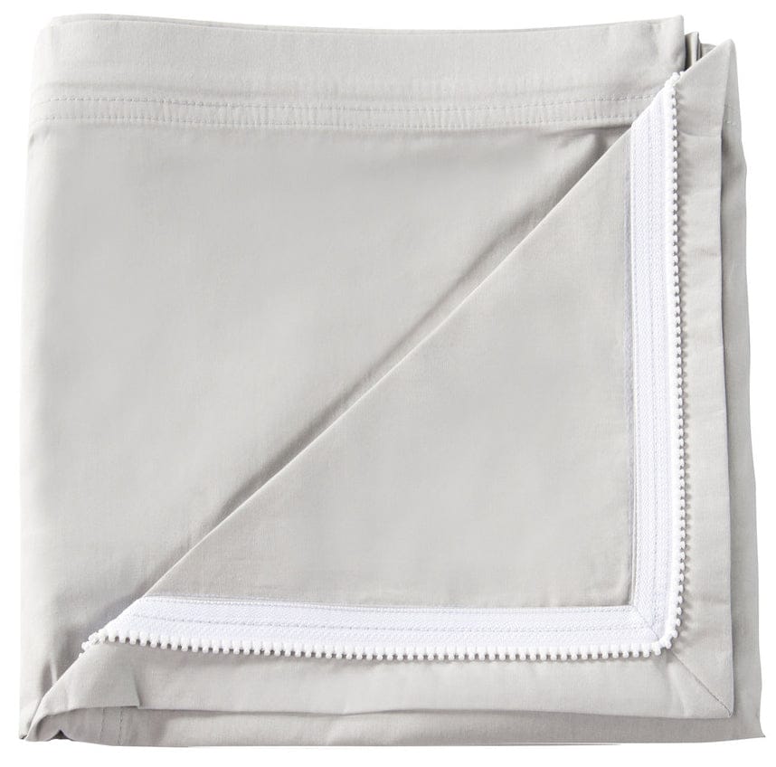 QuickZip Crib Zipper Sheet - Grey - QZCT-1378