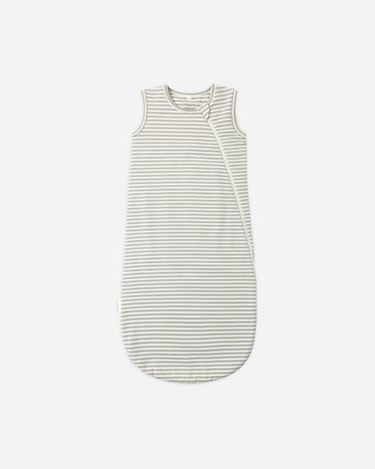 Quincy Mae Jersey Sleep Bag - Laurel Stripe, 6-18M