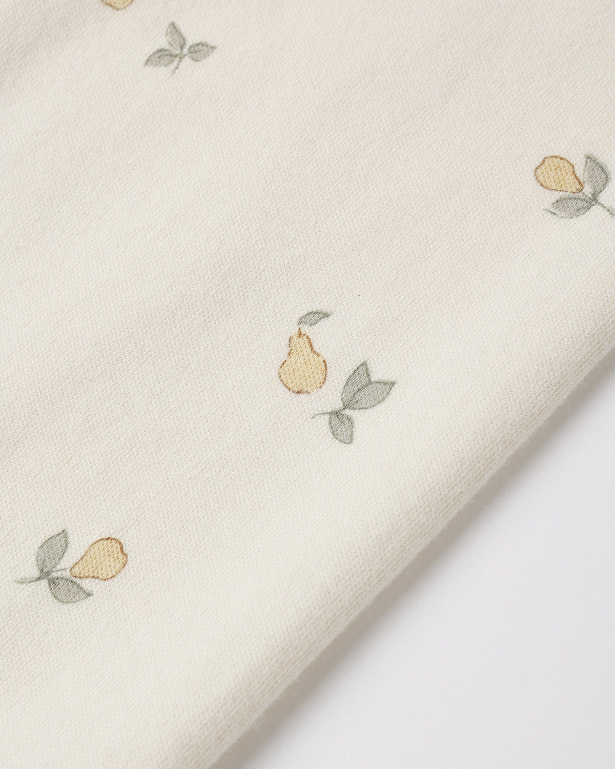 Quincy Mae Zip Long Sleeve Sleeper Footie - Pears, NB
