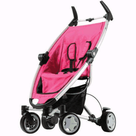 Quinny Zapp 2008 Stroller in Bright Pink - 01474BTP