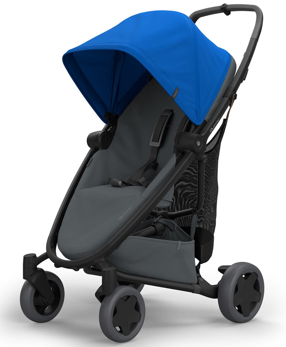 Quinny Zapp Flex Plus Stroller - Blue on Graphite