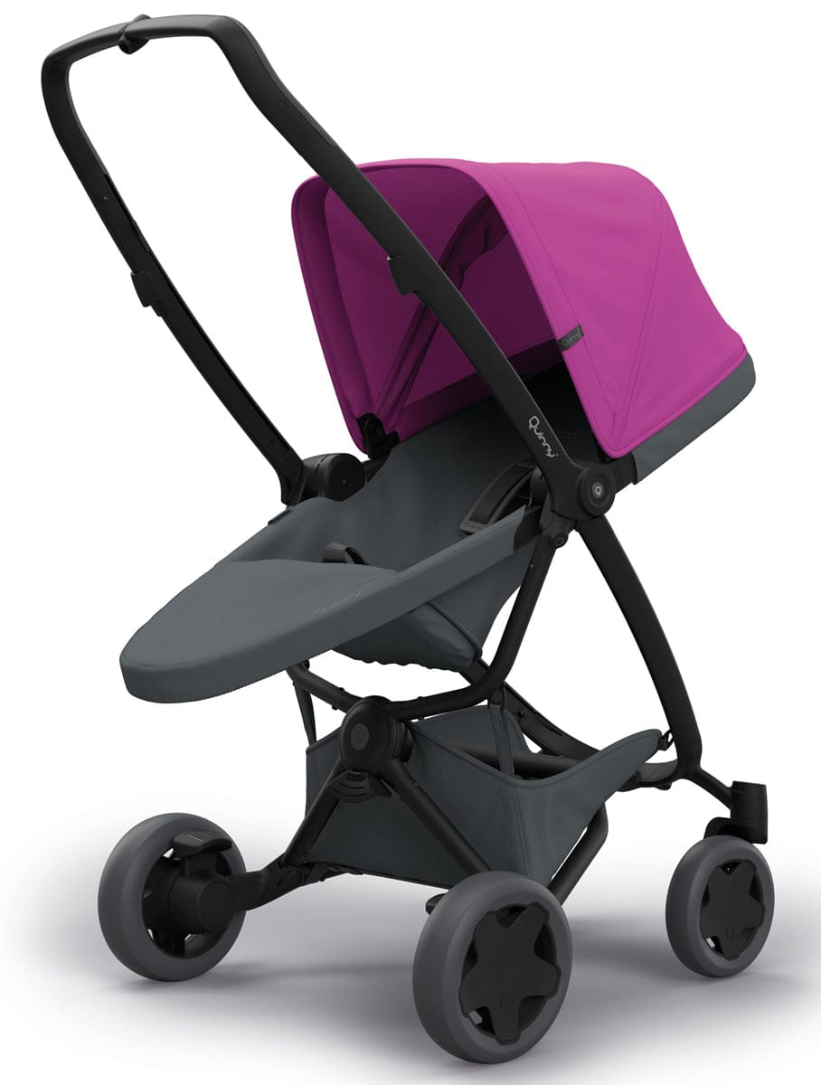 Quinny Zapp Flex Plus Stroller - Pink on Graphite