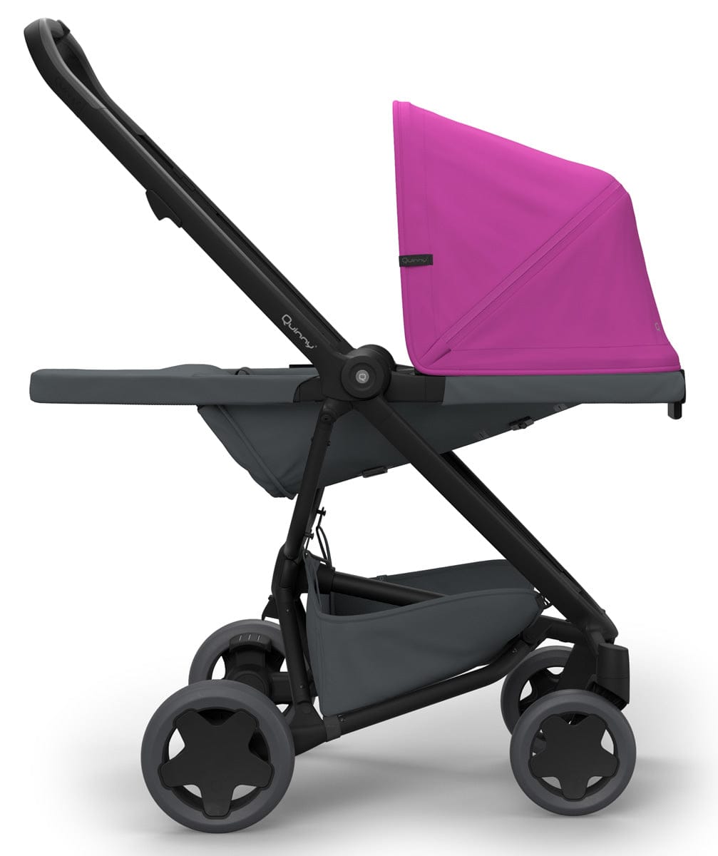 Quinny Zapp Flex Plus Stroller - Pink on Graphite