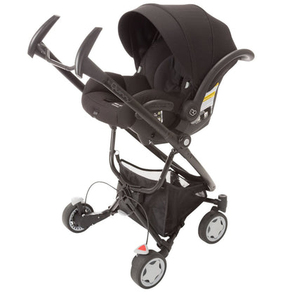 Quinny Zapp Xtra + Maxi-Cosi Mico AP Travel System - Black - TR315BIZ