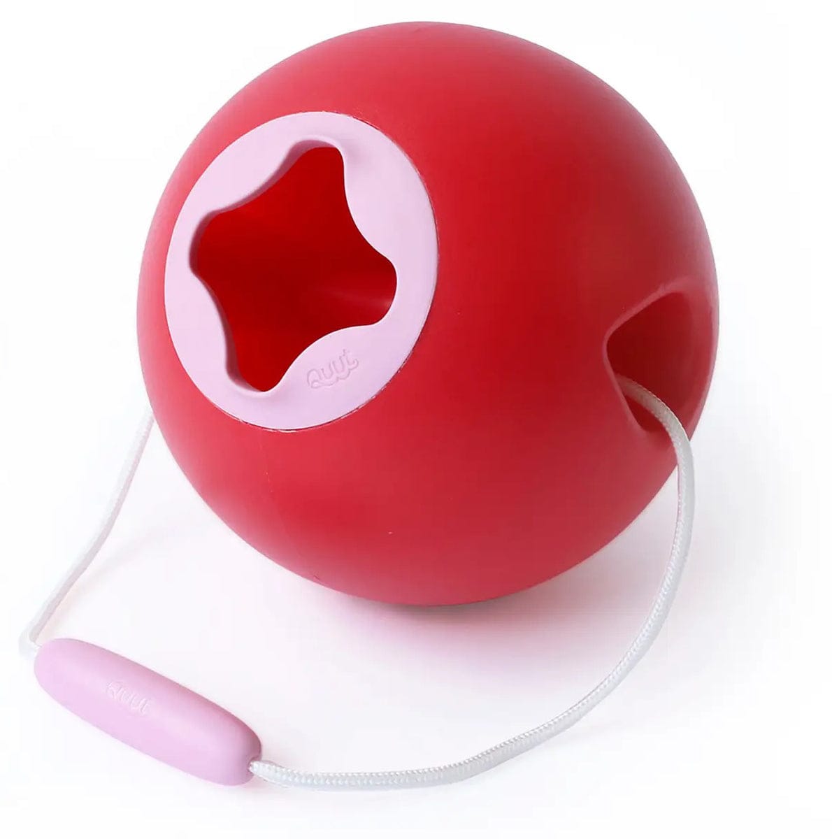 Quut Ballo No Spill Bucket - Cherry - QUUS-BALLO-CHERRY