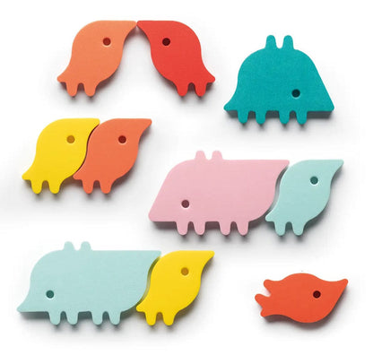 Quut Bath Puzzle - Animal Parade - QUUS-BPUZZLE-ANIMAL