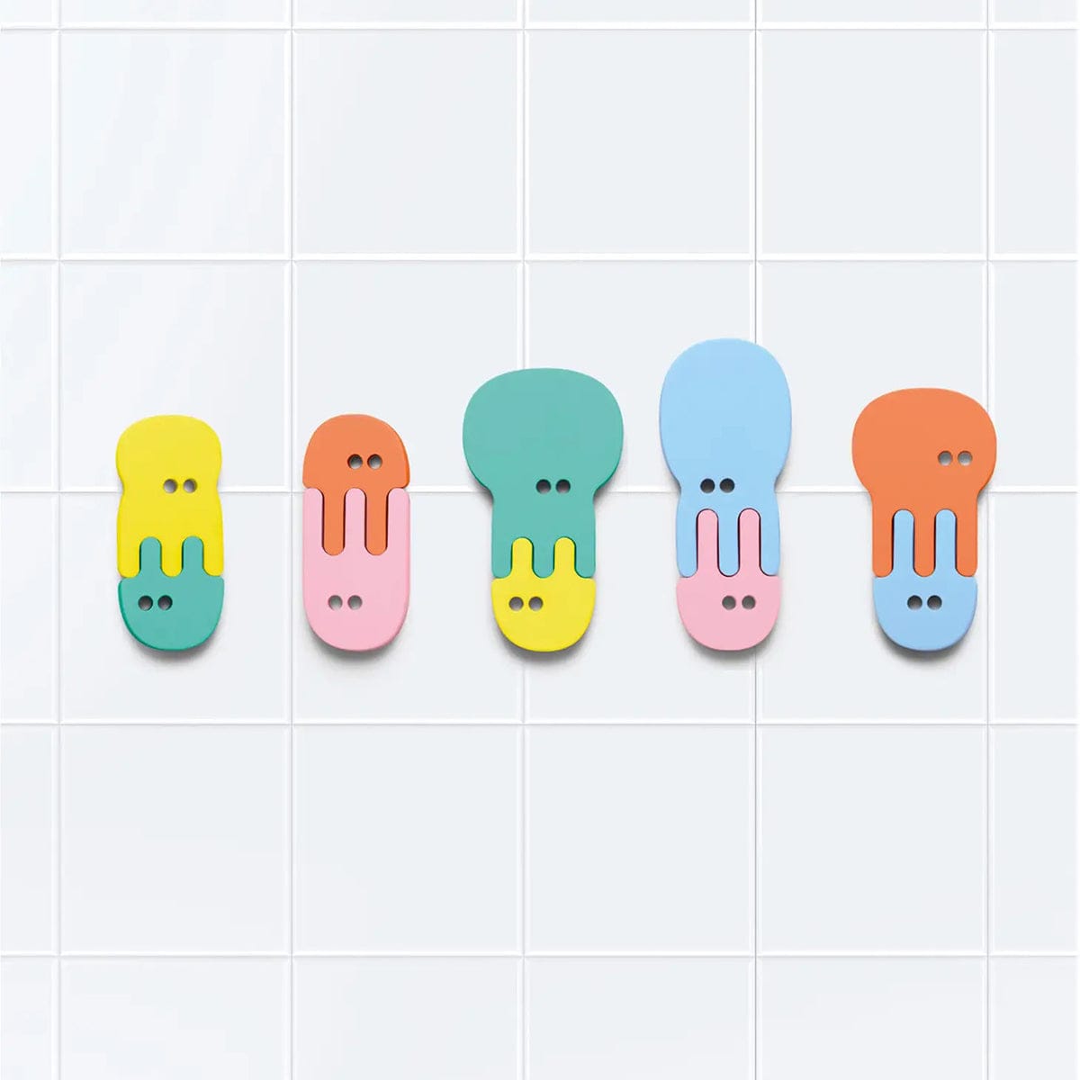 Quut Bath Puzzle - Jellyfish - QUUS-BPUZZLE-JELLY
