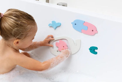 Quut Bath Puzzle - Whale - QUUS-BPUZZLE-WHALE