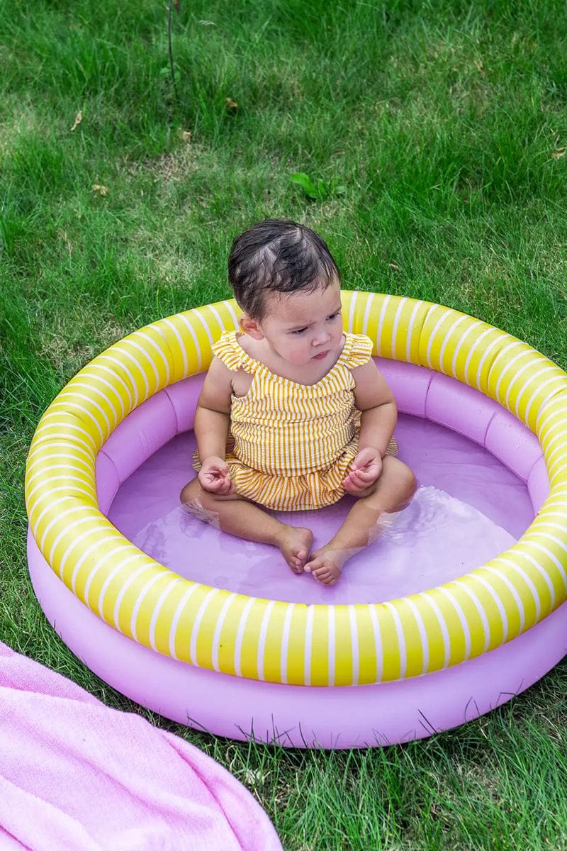 Quut Dippy Kids Small Inflatable Pool (32 inches) - Banana Pink - QUUS-SDIPPY-BPINK