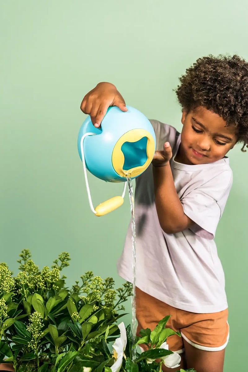 Quut Mini Ballo No Spill Bucket - Banana Blue - QUUS-MBALLO-BBLUE