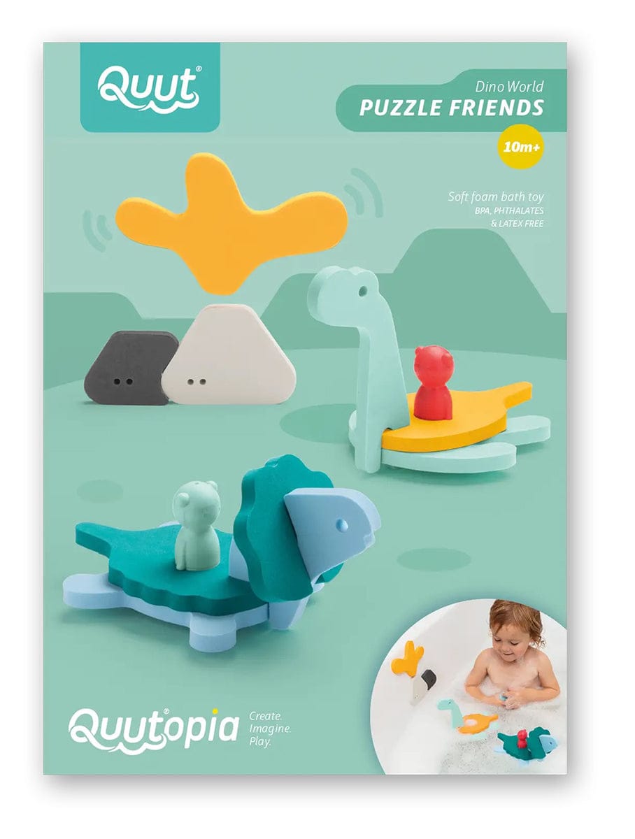 Quut Puzzle Friends - Dino World - QUUS-PFRIENDS-DINO