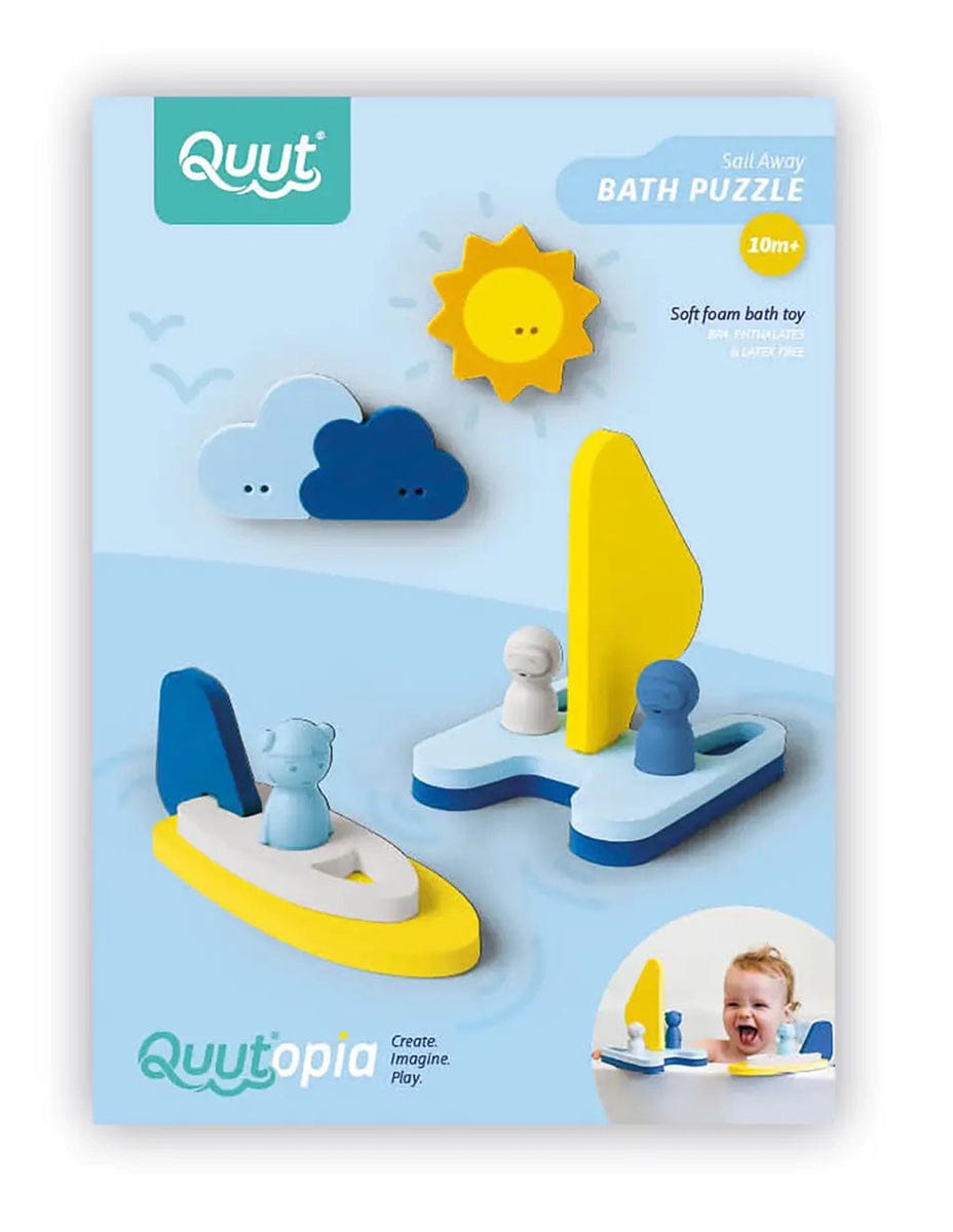 Quut Puzzle Friends - Sail Away - QUUS-PFRIENDS-SAIL