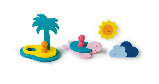 Quut Puzzle Friends - Treasure Island - QUUS-PFRIENDS-TREASURE