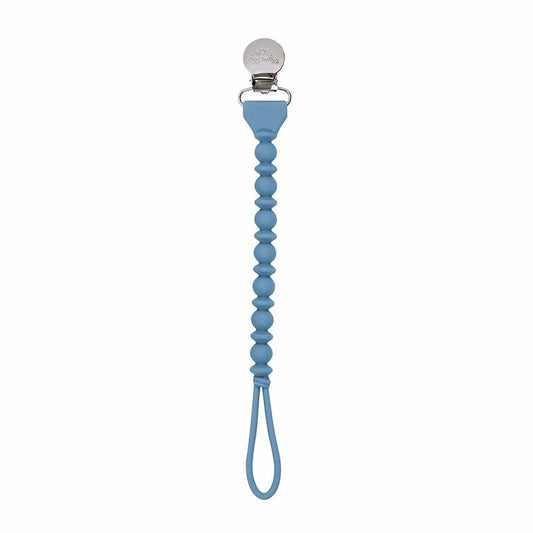 Itzy Ritzy Sweetie Strap Pacifier Clip - Blue Bead - BPS8410