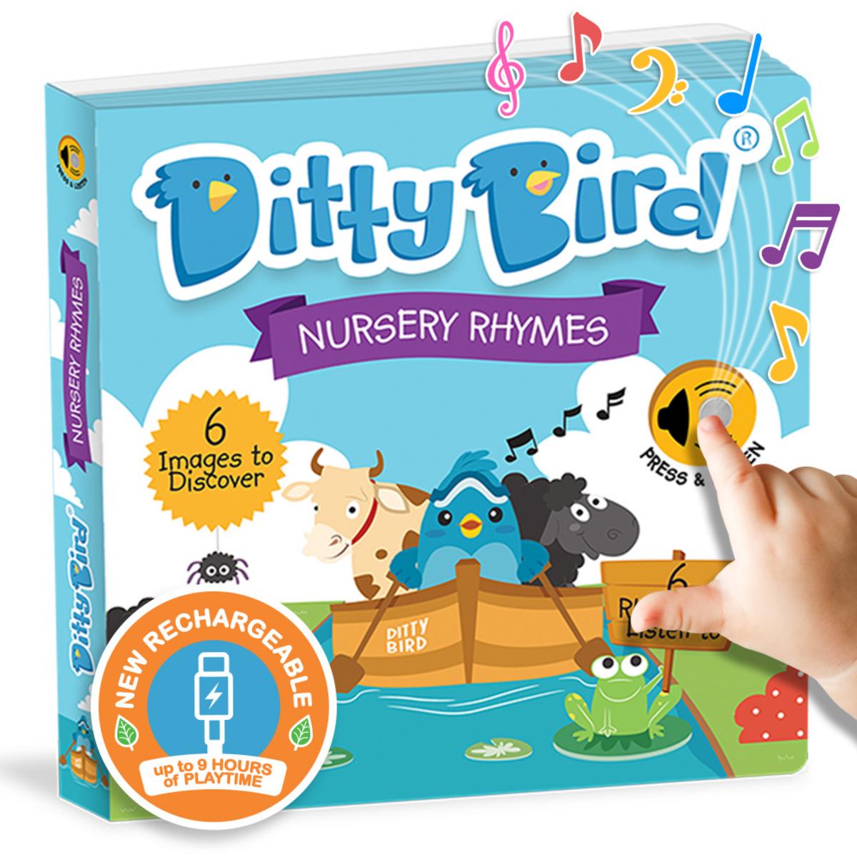 Ditty Bird Musical Books - Nursery Rhymes