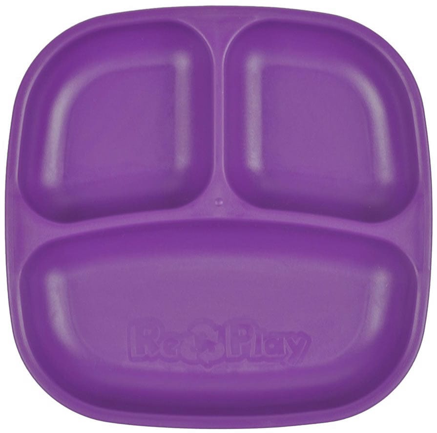 Re-Play 7" Divided Plate - Amethyst - 98601081405