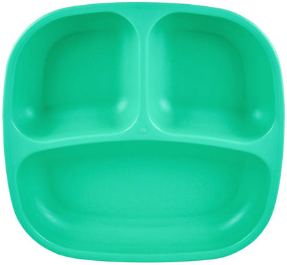 Re-Play 7" Divided Plate - Aqua - 98601082006