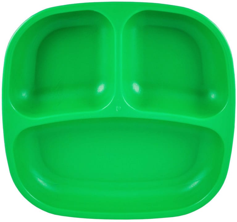 Re-Play 7" Divided Plate - Kelly Green - 98601081108