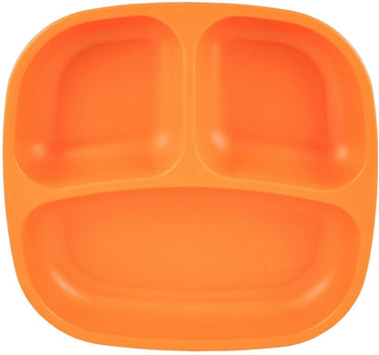 Re-Play 7" Divided Plate - Orange - 98601089005
