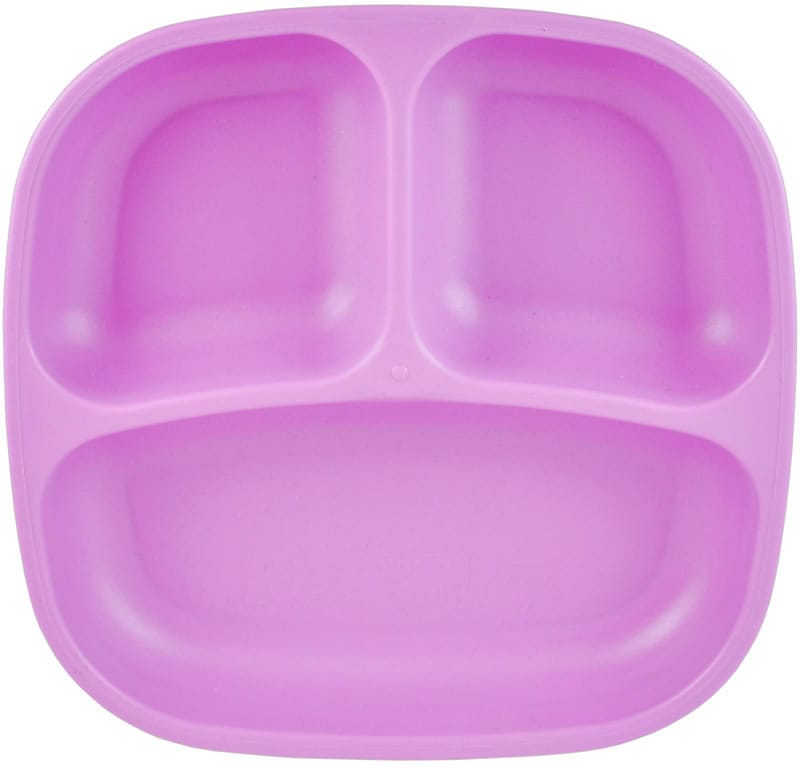 Re-Play 7" Divided Plate - Purple - 98601085007
