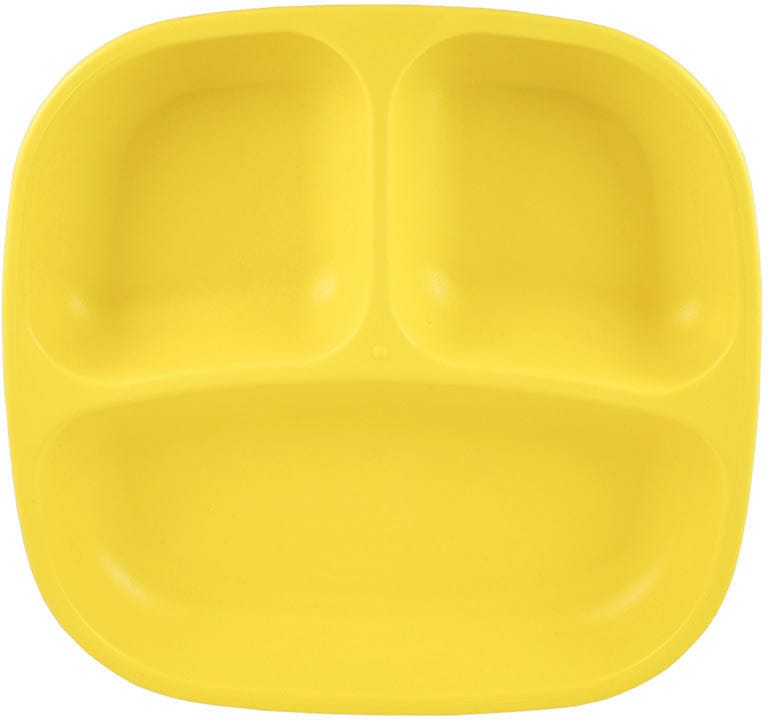 Re-Play 7" Divided Plate - Yellow - 98601086004
